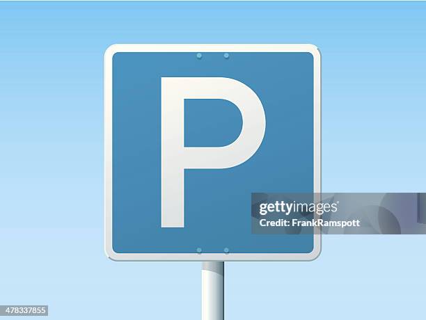 ilustraciones, imágenes clip art, dibujos animados e iconos de stock de alemán señal lugar de estacionamiento sin servicio de valet - parking lot