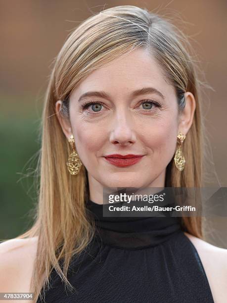 Actress Judy Greer arrives at the 2015 Los Angeles Film Festival opening night premiere of 'Grandma' at Regal Cinemas L.A. Live on June 10, 2015 in...