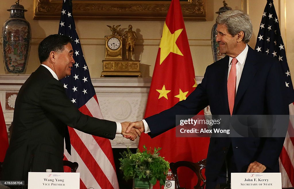 State Dept. And Treasury Hosts U.S.-China Strategic And Economic Dialogue Summit