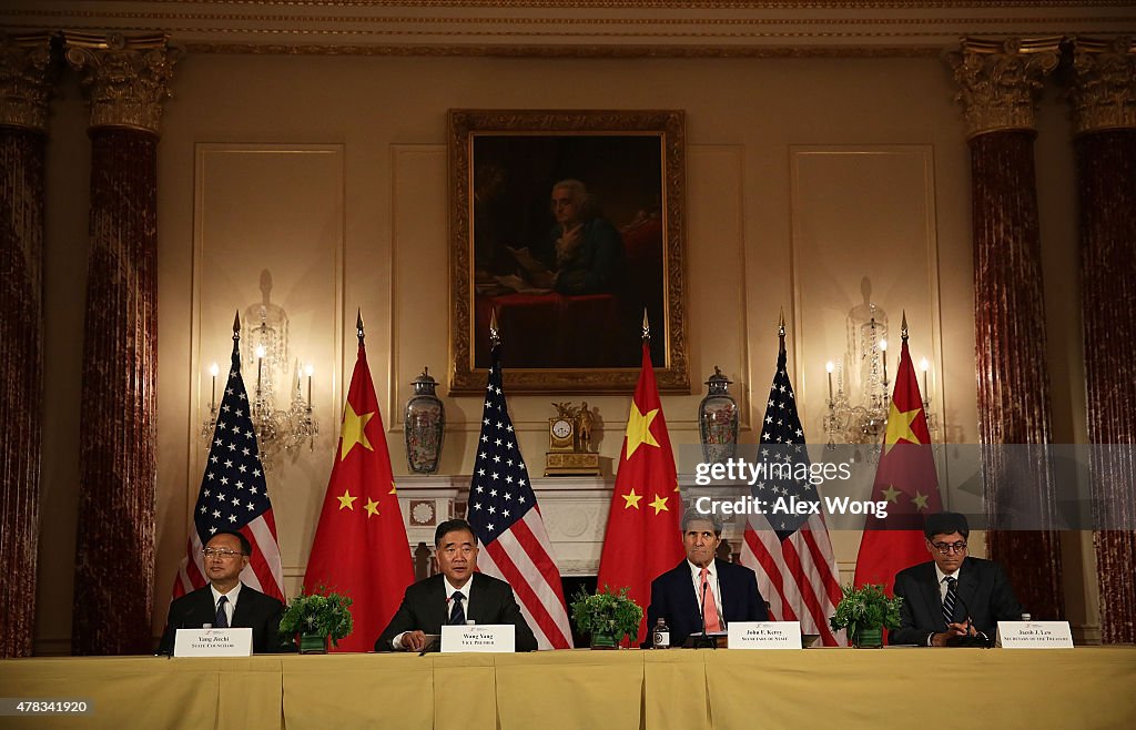 State Dept. And Treasury Hosts U.S.-China Strategic And Economic Dialogue Summit