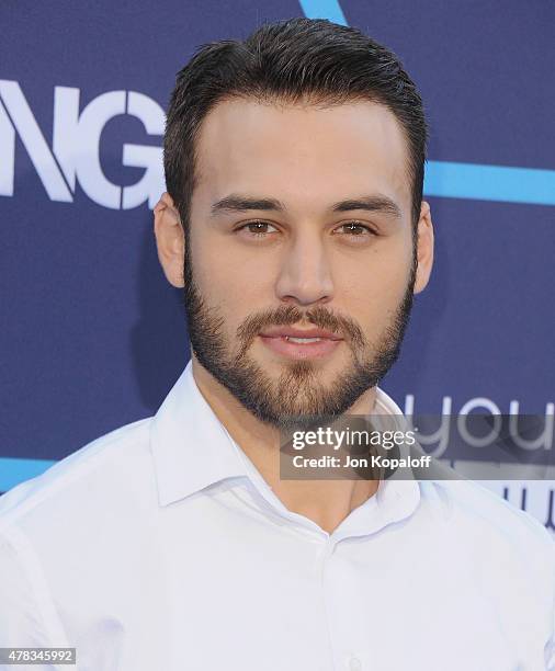Actor Ryan Guzman arrives at the 16th Annual Young Hollywood Awards at The Wiltern on July 27, 2014 in Los Angeles, California.