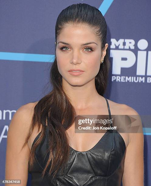 Actress Marie Avgeropoulos arrives at the 16th Annual Young Hollywood Awards at The Wiltern on July 27, 2014 in Los Angeles, California.