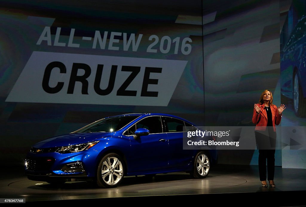 General Motors Co. Reveals The 2016 Chevrolet Cruze