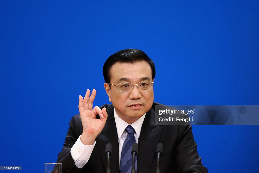 China's National People's Congress - Premier Li Keqiang's Press Conference