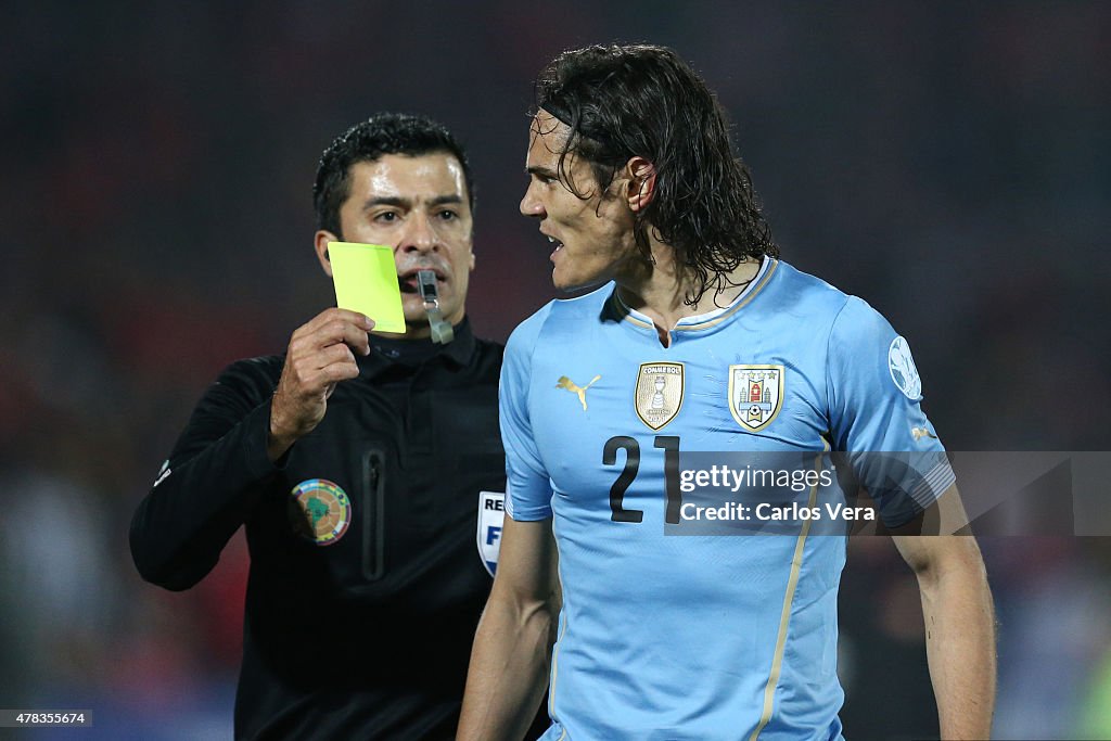 Chile v Uruguay: Quarter Final - 2015 Copa America Chile