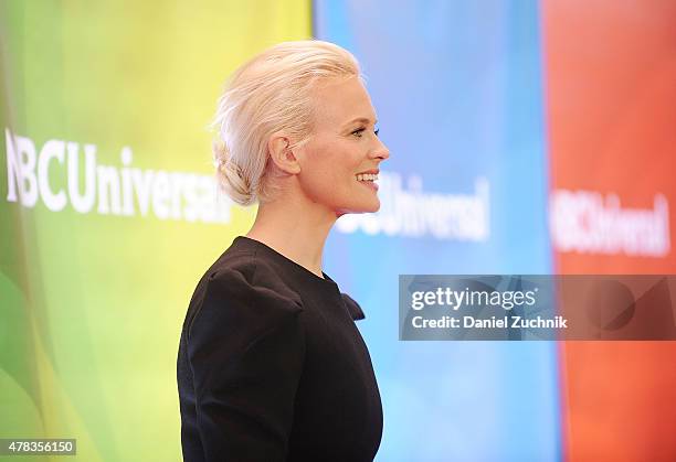 Josephine Bornebusch attends the 2015 NBC New York Summer Press Day at Four Seasons Hotel New York on June 24, 2015 in New York City.