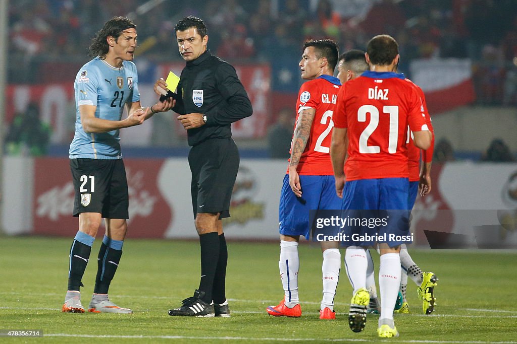 Chile v Uruguay: Quarter Final - 2015 Copa America Chile