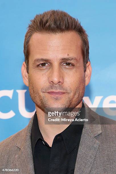 Actor Gabriel Macht attends the 2015 NBC New York Summer Press Day at Four Seasons Hotel New York on June 24, 2015 in New York City.