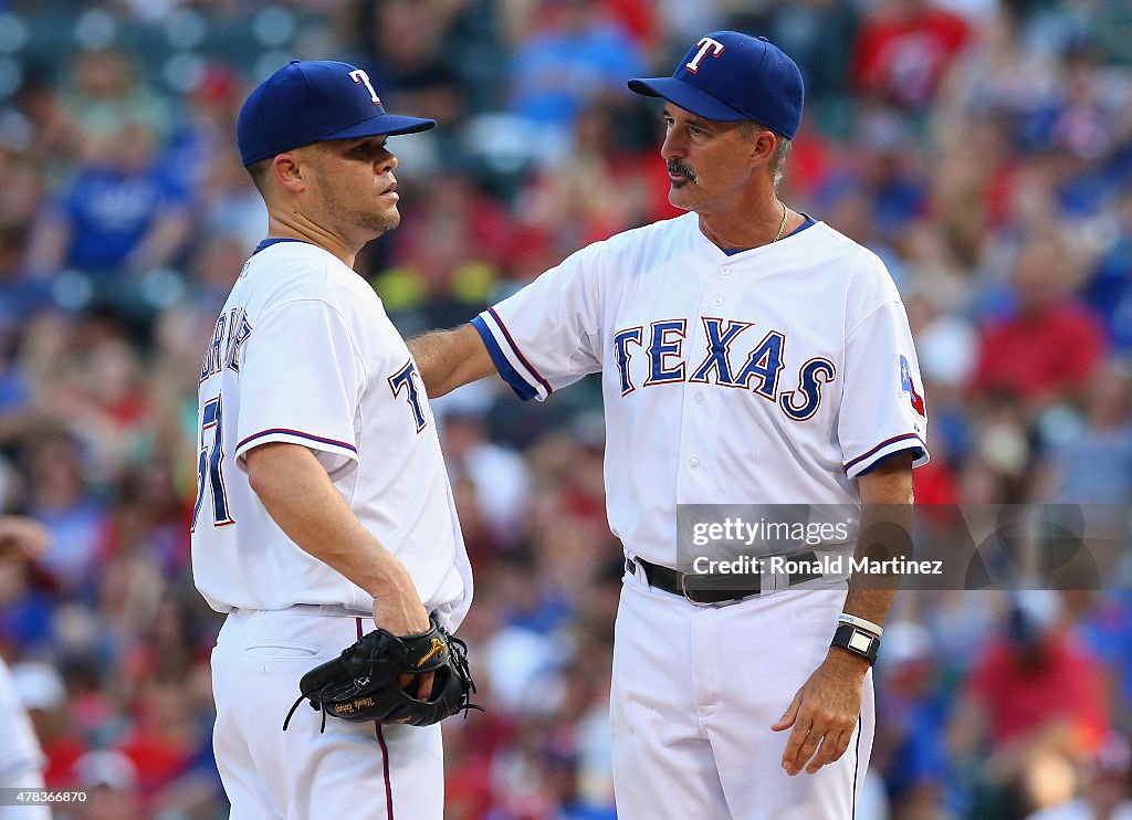 Oakland Athletics v Texas Rangers