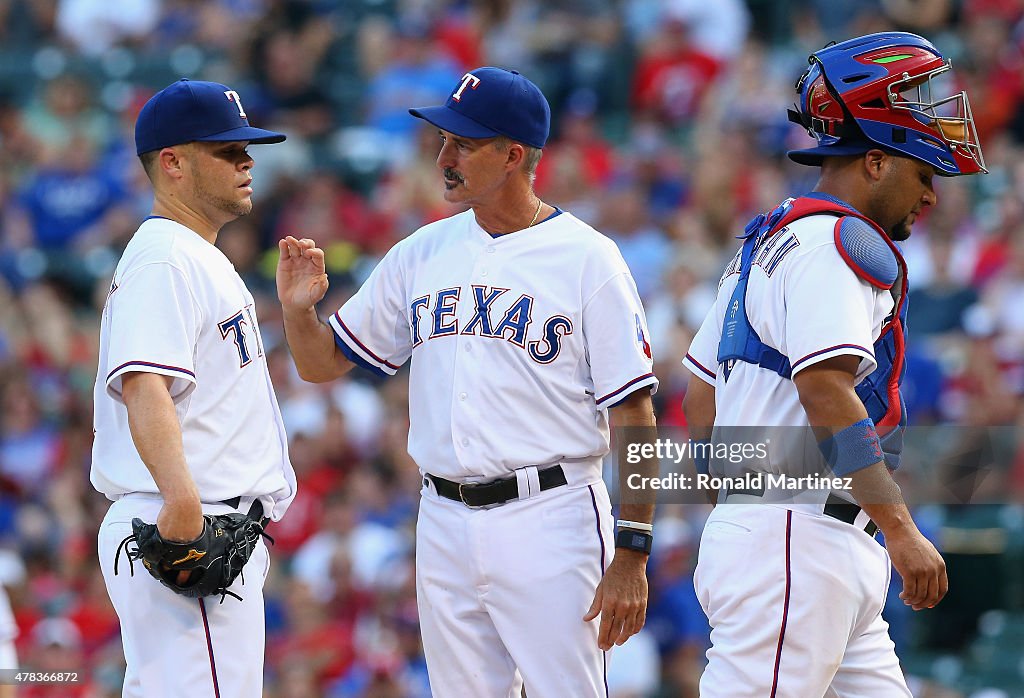 Oakland Athletics v Texas Rangers