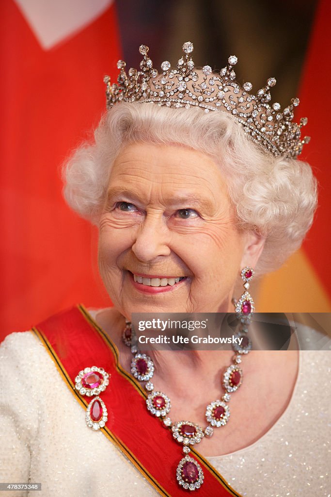 Queen Elizabeth II Visits Germany