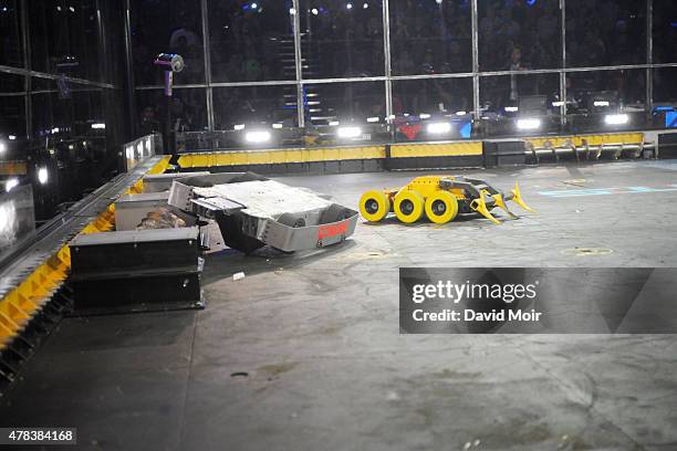 Crunch Time: Qualifying Round Part 2" -- The epic robot-fighting tournament, "BattleBots," continues SUNDAY, JUNE 28 as the remaining teams face off...