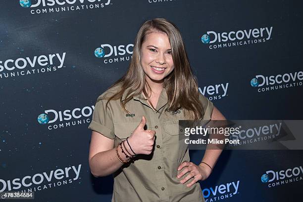 Bindi Irwin attends Discovery's 30th Anniversary Celebration at The Paley Center for Media on June 24, 2015 in New York City.