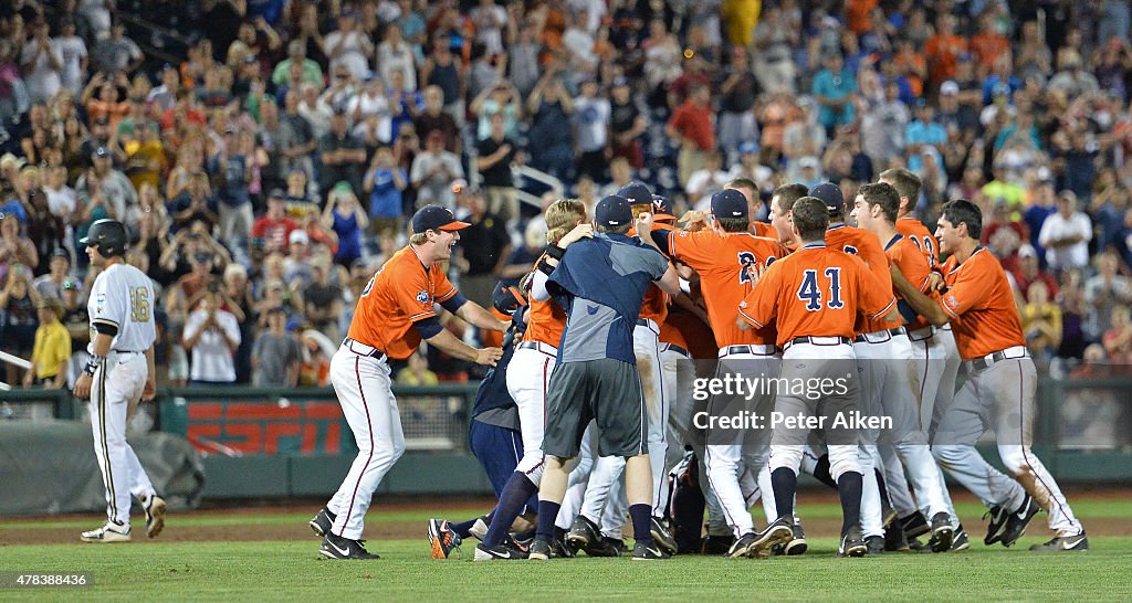 College World Series - Virginia v Vanderbilt - Game Three