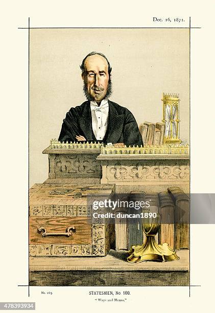 ilustrações, clipart, desenhos animados e ícones de vanity fair imprimir de john george dodson, o barão monk bretton - houses of parliament london