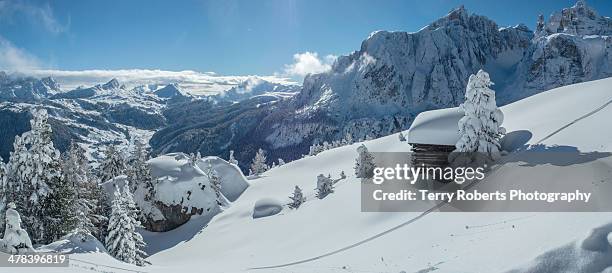 alpine perfection - badia stock pictures, royalty-free photos & images