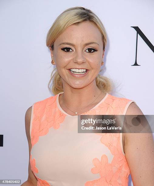 Actress Bree Olson attends the world premiere screening of "Unity" at DGA Theater on June 24, 2015 in Los Angeles, California.