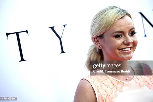 Actress Bree Olson attends the world premiere screening of documentary "Unity" held at the DGA Theater on June 24, 2015 in Los Angeles, California.