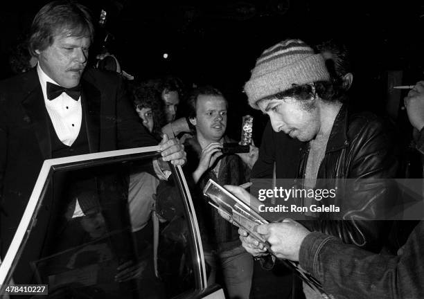 Musician Bob Dylan Roth of Van Halen attends the 22nd Annual Grammy Awards After Party Hosted by Warner Bros. Records on February 27, 1980 at...