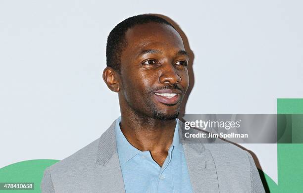 Actor Jamie Hector attends the "Ted 2" New York premiere at Ziegfeld Theater on June 24, 2015 in New York City.