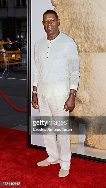 Actor Dennis Haysbert attends the "Ted 2" New York premiere at Ziegfeld Theater on June 24, 2015 in New York City.