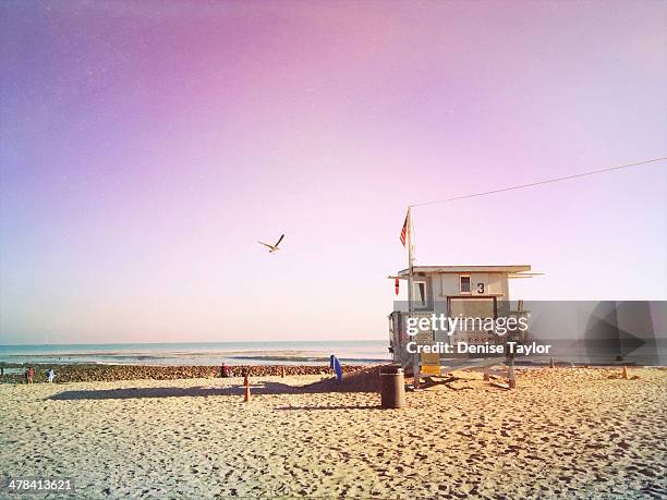 another beach day dream - malibu beach california stock pictures, royalty-free photos & images