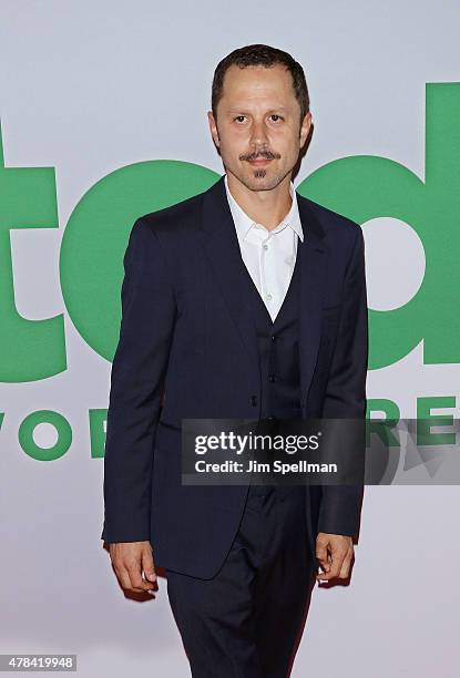 Actor Giovanni Ribisi attends the "Ted 2" New York premiere at Ziegfeld Theater on June 24, 2015 in New York City.