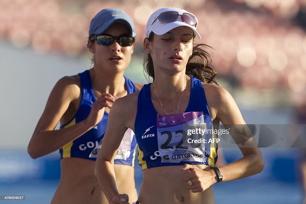 CHILE-ODESUR-COL-RACE WALK