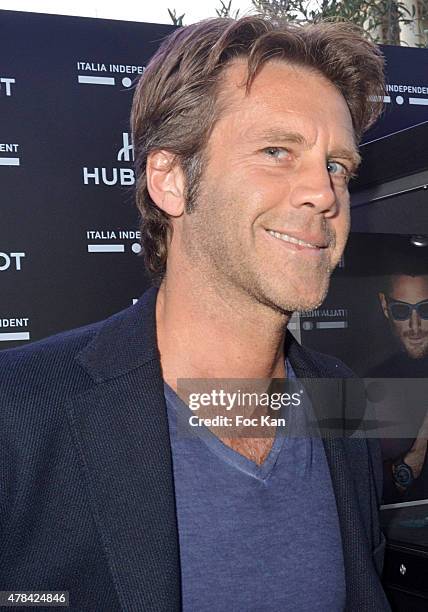 Emmanuel Philibert de Savoie attends the 'Hublot Blue' cocktail party At Monsieur Bleu - Palais De Tokyo on June 24, 2015 in Paris, France.