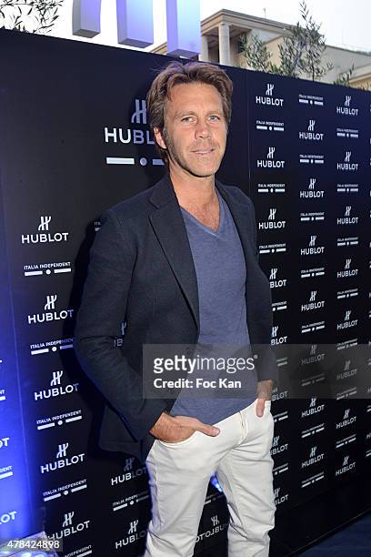 Emmanuel Philibert de Savoie attends the 'Hublot Blue' cocktail party At Monsieur Bleu - Palais De Tokyo on June 24, 2015 in Paris, France.
