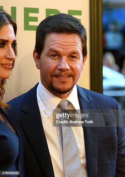 Mark Wahlberg attends the 'Ted 2' New York premiere at Ziegfeld Theater on June 24, 2015 in New York City.