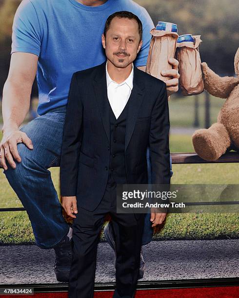 Giovanni Ribisi attends the 'Ted 2' New York premiere at Ziegfeld Theater on June 24, 2015 in New York City.