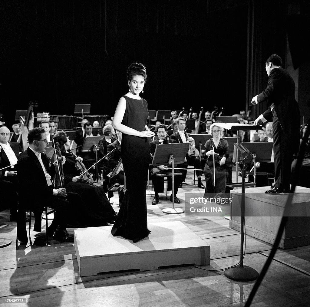 Maria Callas On French TV