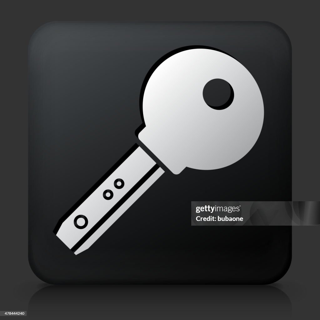Key Button Stock Black Square Button With Car Key High-Res Vector Graphic - Getty Images