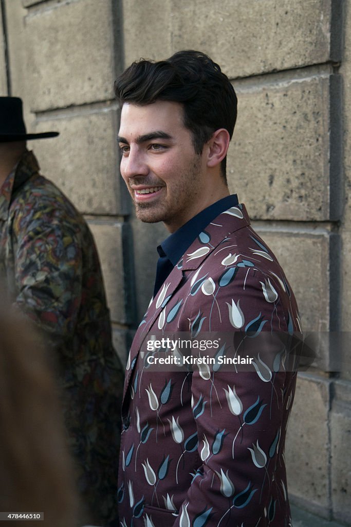 Street Style - Paris Collections: MEN SS16 - June 24 To June 28, 2015