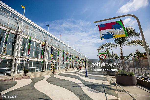 long beach convention center, california, usa - los angeles convention center stock pictures, royalty-free photos & images