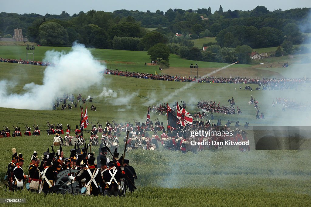 Waterloo Bicentenary - The First Re-enactment 'The French Attack'