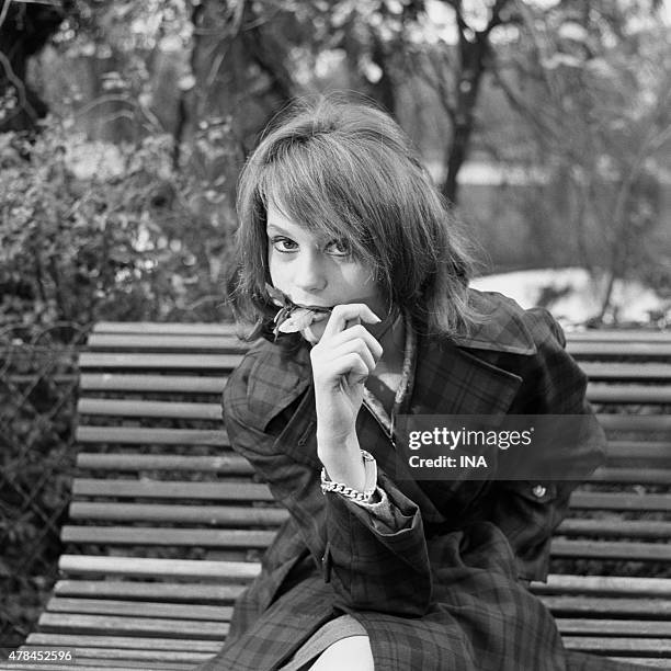 Francoise Dorleac in the ""program"" """" ""Cinepanorama"" """"