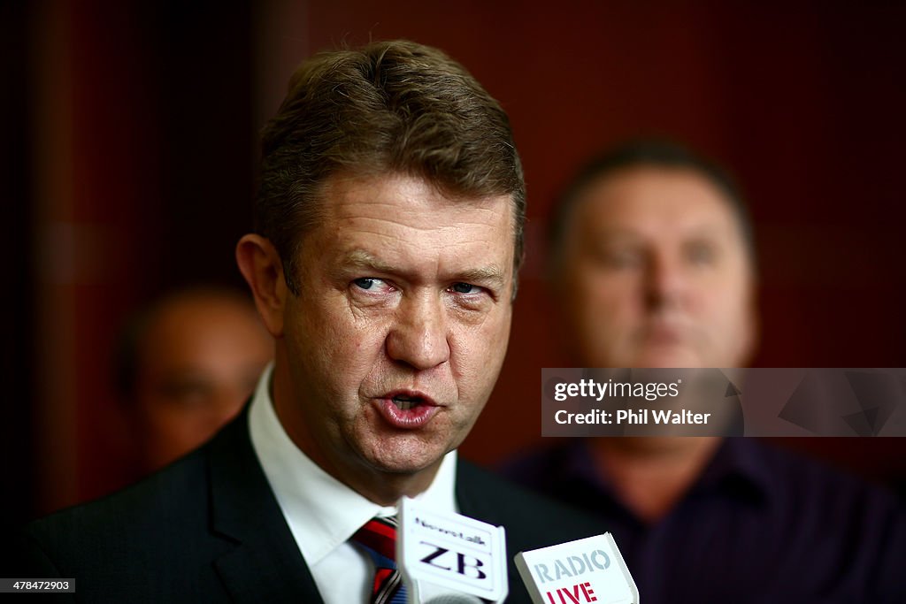 Labour Leader David Cunliffe Addresses The New Zealand Institute