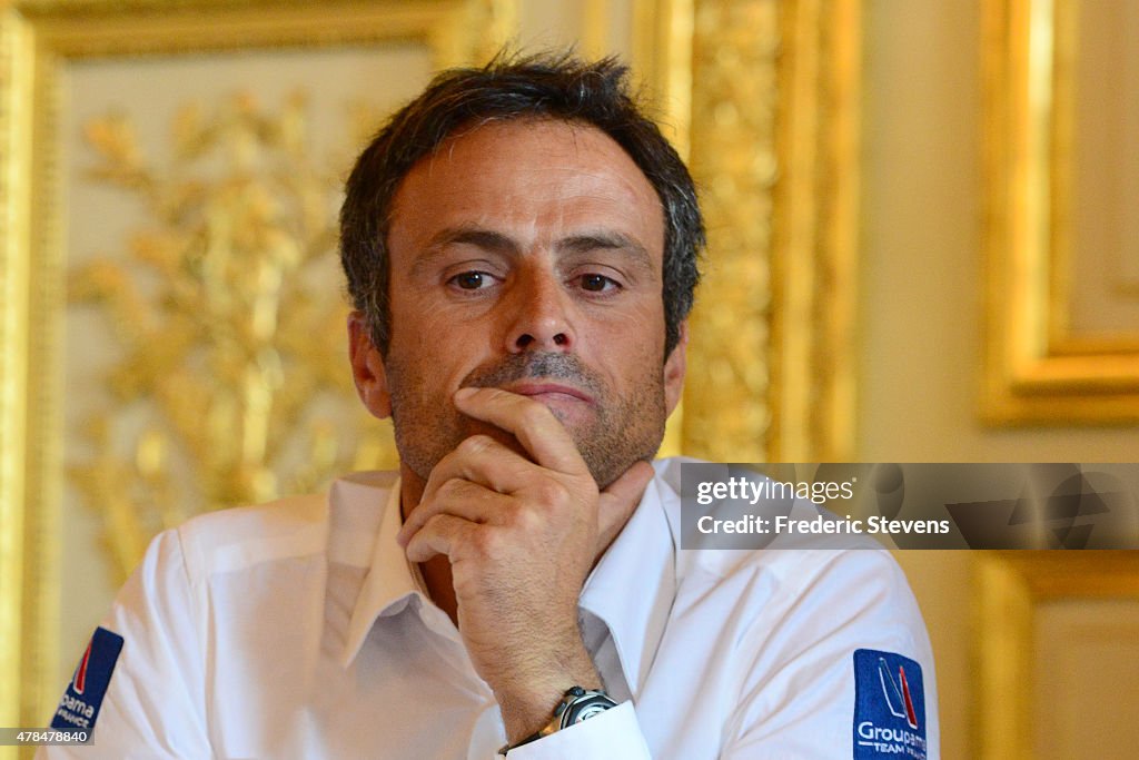 Coupe de L'America : Press conference in Paris