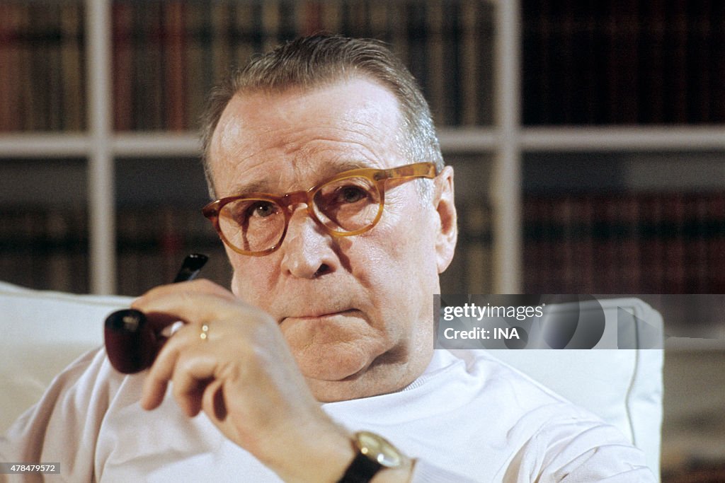 Inf2 Dimanche: interview of Georges Simenon in Lausanne