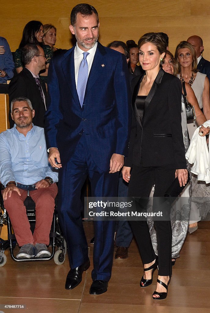 Spanish Royals Attend 'Princesa de Girona Awards' 2015