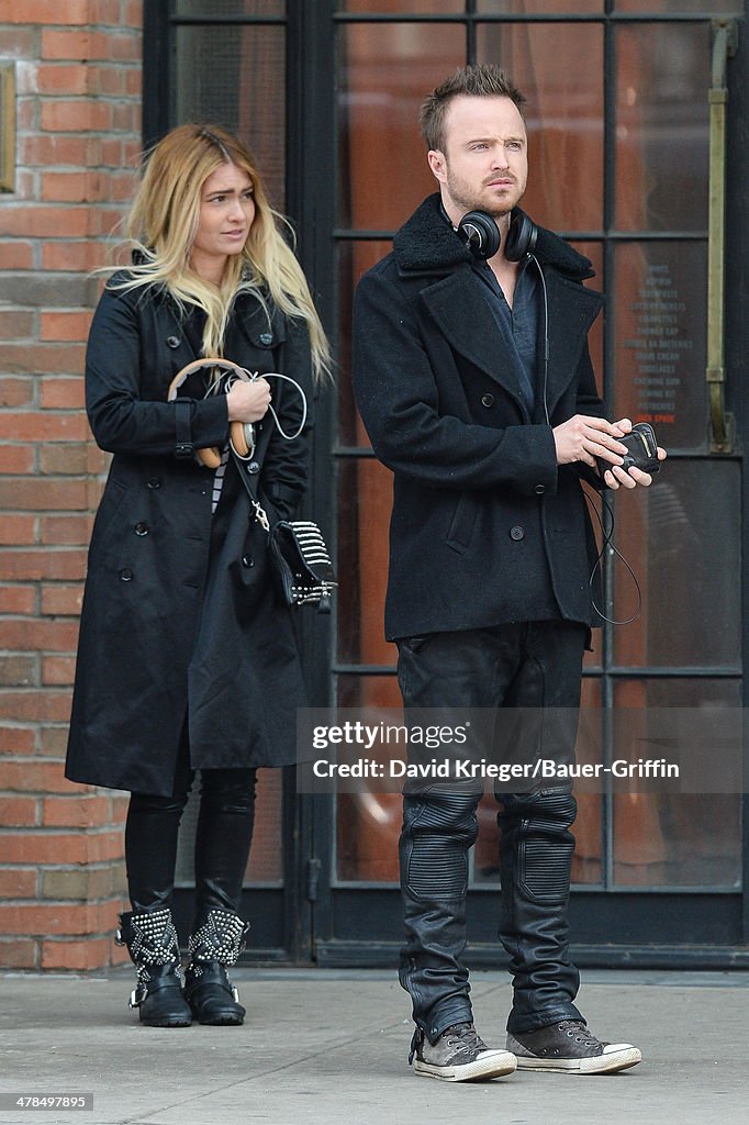 Celebrity Sightings In New York - March 13, 2014