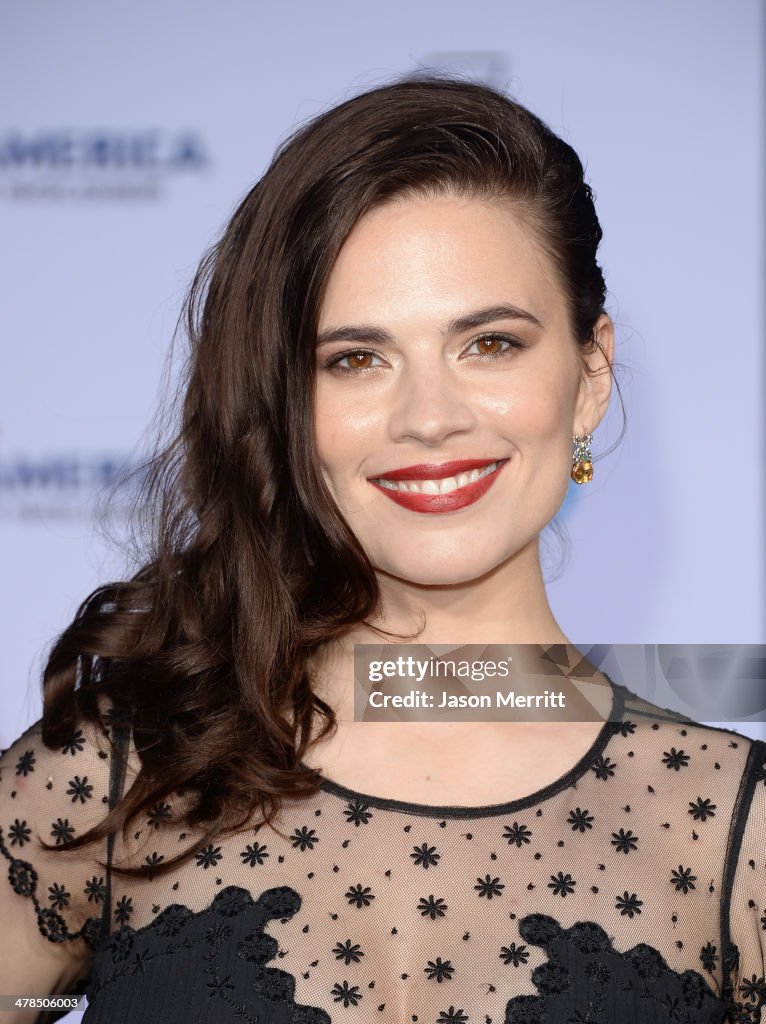 Premiere Of Marvel's "Captain America: The Winter Soldier" - Arrivals