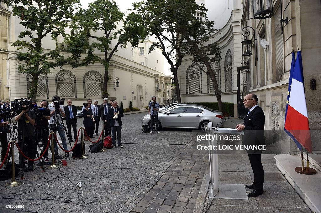 FRANCE-TAXI-STRIKE-UBER