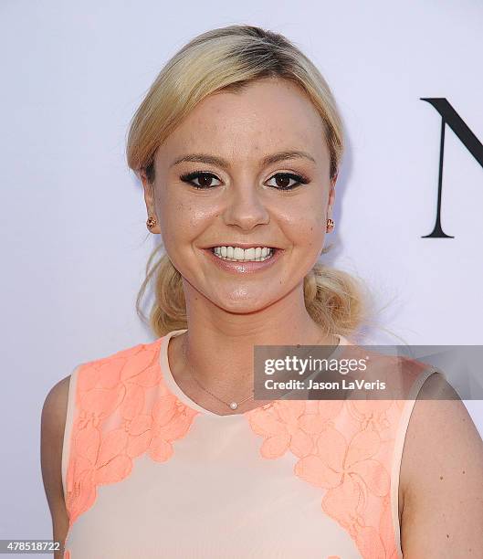 Actress Bree Olson attends the world premiere screening of "Unity" at DGA Theater on June 24, 2015 in Los Angeles, California.