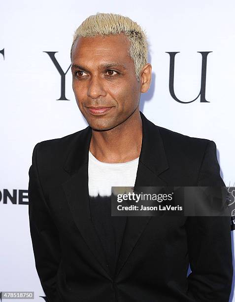 Tony Kanal of No Doubt attends the world premiere screening of "Unity" at DGA Theater on June 24, 2015 in Los Angeles, California.
