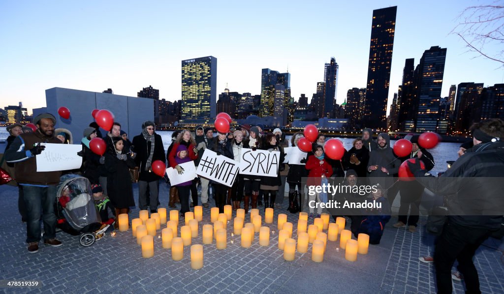 'With Syria' campaign in New York City