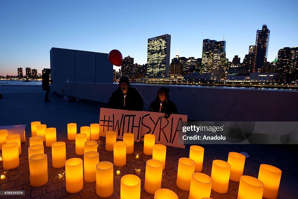 'With Syria' campaign in New York City