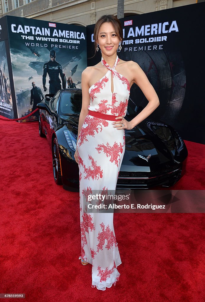 Marvel's "Captain America: The Winter Soldier" Premiere - Red Carpet